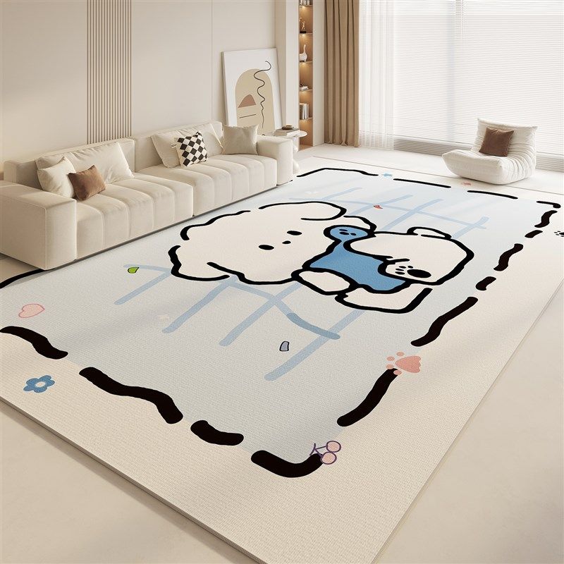 地毯客厅可爱卡通儿童房阅读区休闲地垫防水防滑防摔家用爬行垫子,居家布艺,地毯,淘宝优惠券,粉丝福利购,淘宝优惠卷