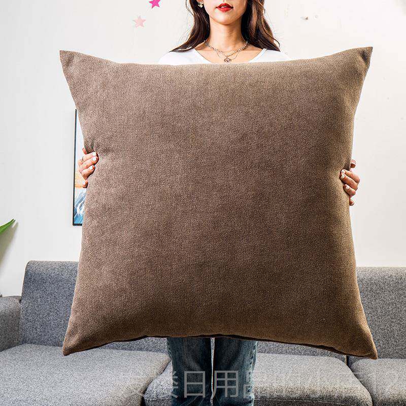 正品发优质靠枕大号靠垫套客厅沙抱枕套卧室头轻奢枕腰超枕靠背垫