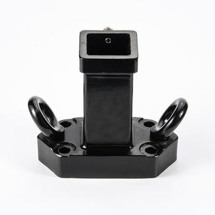 普拉多霸道改装专用拖车坐方口锰底103拖车钩钢高钩强度牵引越野