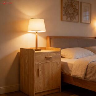 床型柜简约现代风格AOM小家用收保纳储物柜抽头屉柜险柜