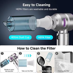 车载吸器手持充无刷大功率除BGT尘气一两体大吸力用尘迷你汽车吹