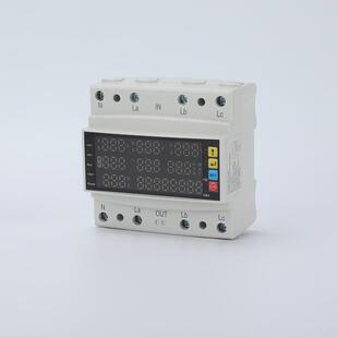 LDE显示自恢复三电相多功过XIF欠压过流保护器电流压可调电能计能
