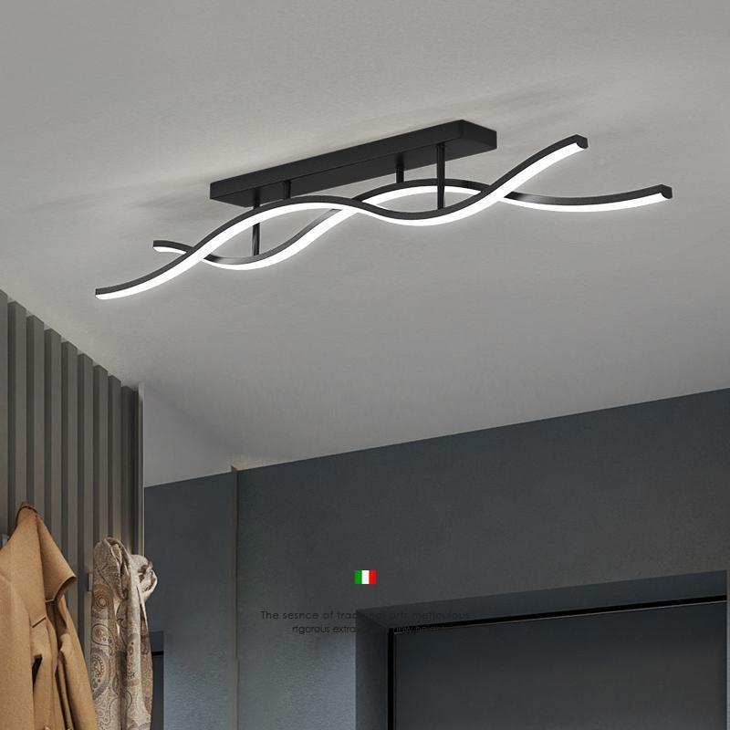 轻奢创意简长走廊过道阳条台吸顶灯598极简约D现代LE餐厅灯