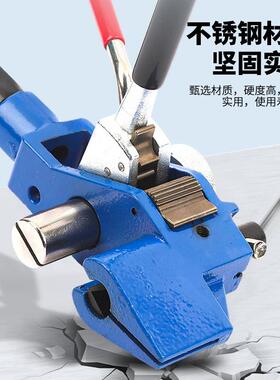 跨境齿轮式不锈手动打pp打包带快机速省力捆钢扎打包3包0WDL4收紧