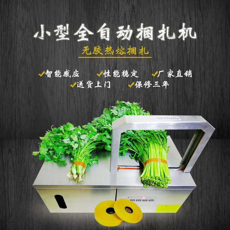 大框架捆菜机 轻便多功能扎菜机 超市用蔬菜扎菜机