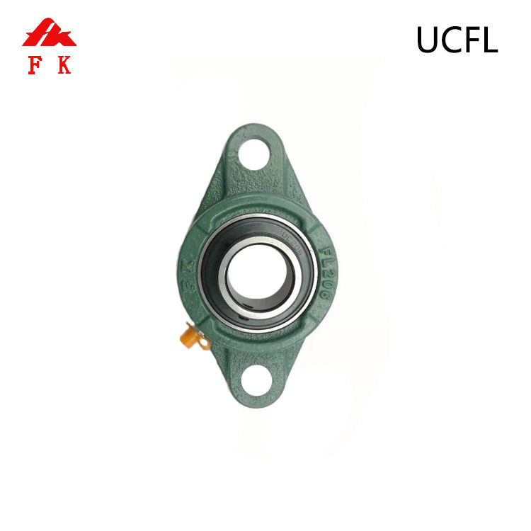 FK/泛科带菱形座顶丝锁紧UCFL210/211/212外球面轴承带座轴承