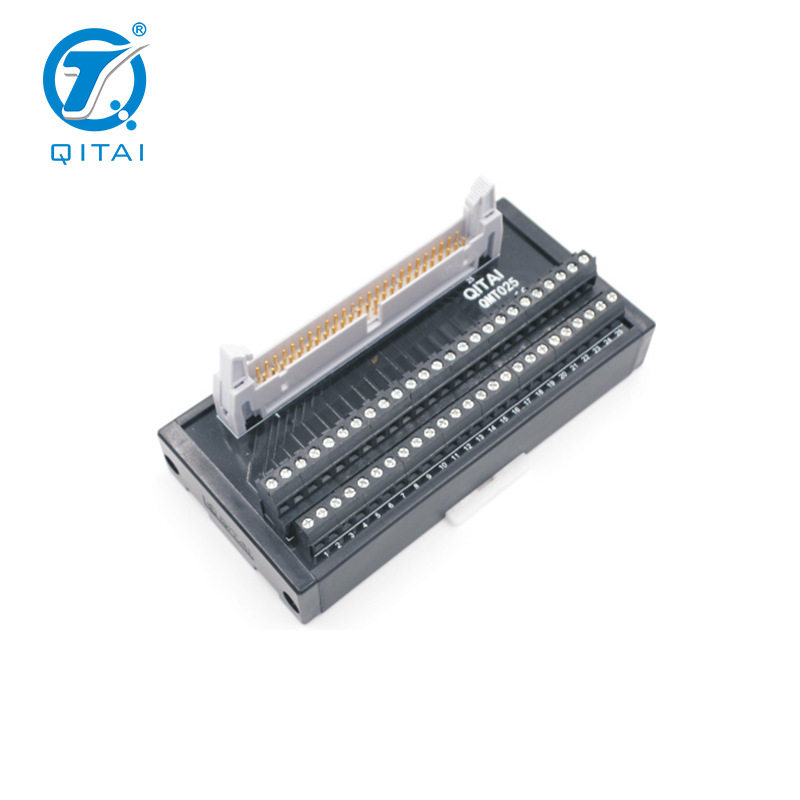 QMT025V欧式端子台50位欧式PLC连接线用接头转接板齐泰端子台