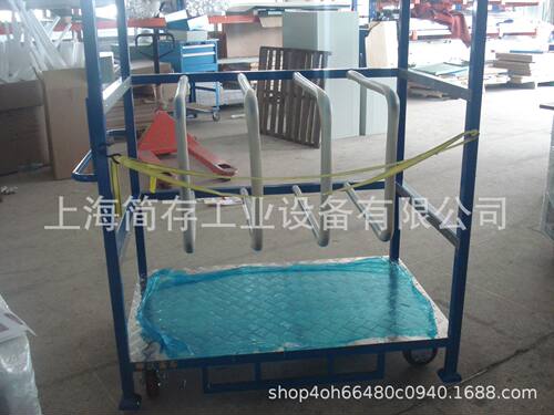 简存汽车配件零部件铝板周转架 车间物流存放堆垛架 方管焊接架