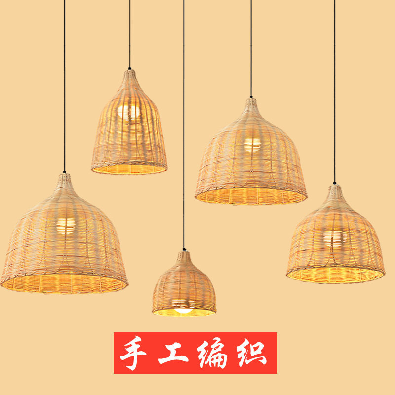 新款藤编带灯酒杯灯笼空中吊顶装饰婚礼婚庆布置道具户外婚礼吊灯