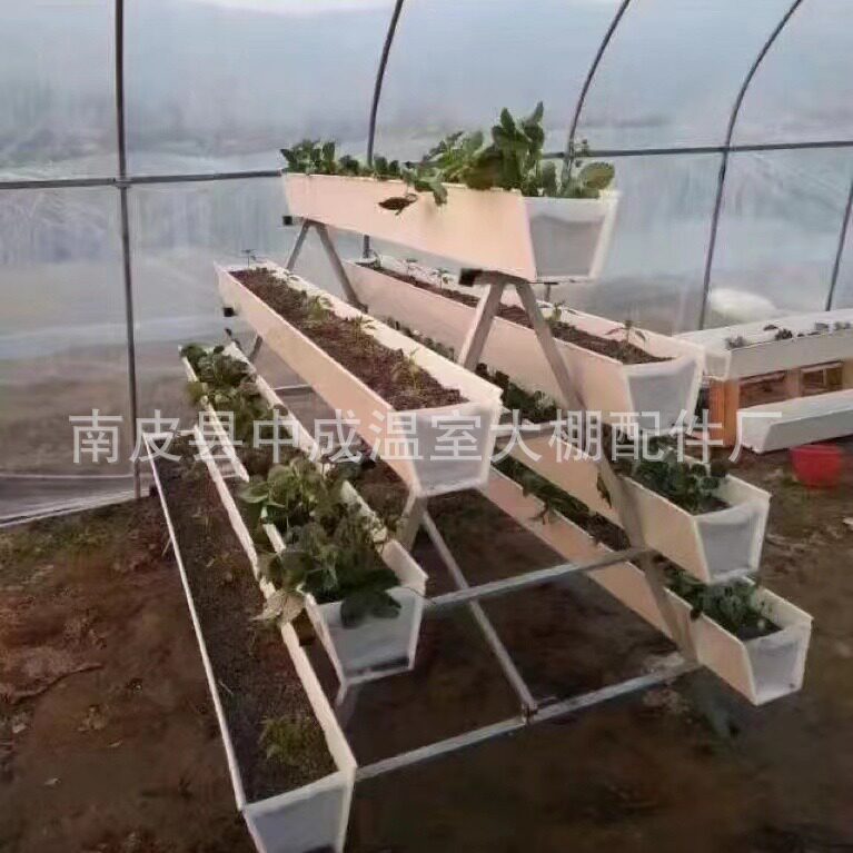 河北大棚配件无土栽培槽PVC