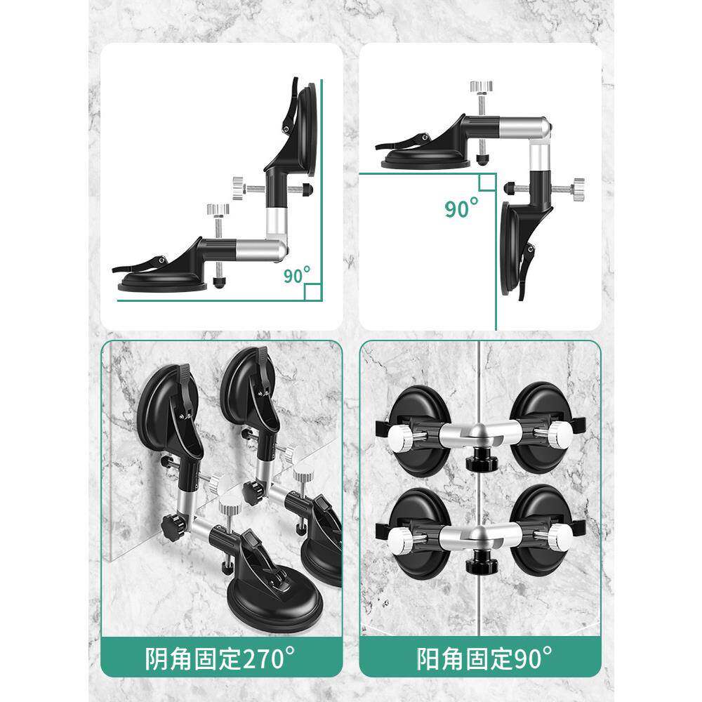 台面吸盘固定器玻璃重型运瓷砖吸提器单双强TUE铝合金贴爪地板搬