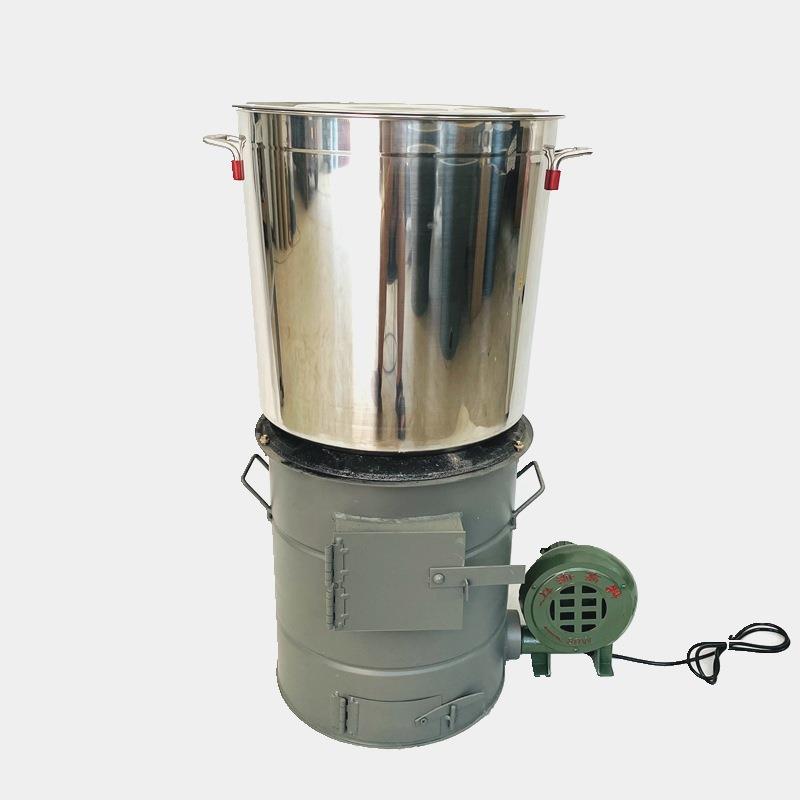 老BX62式煤炭火灶木炭焦炭猛炉卤肉做饭鼓风ZBL机火炉子炉商用加