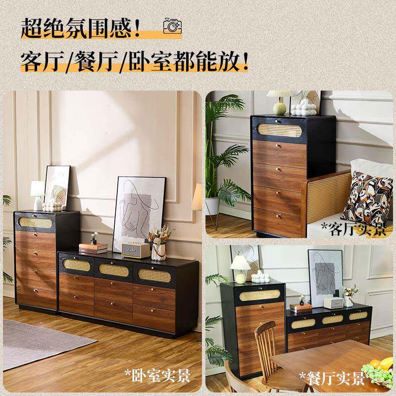 中古SAY风斗柜靠卧室床柜九储物柜墙客尾厅展示柜新款斗柜抽屉柜