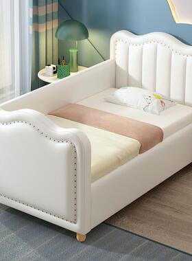 ft小RZP儿童床床拼接大床护栏侧边加宽床接床边床男孩婴儿床单拼