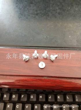 大扁规头十字3*10白自锌自DVR攻丝扁头攻种丝各格