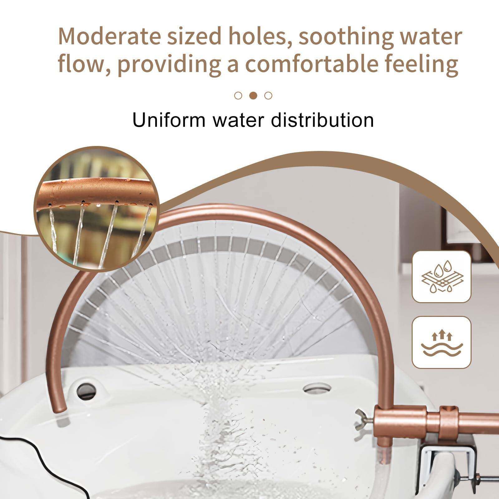 理发店循环头疗仪循环冲无品牌/水器泰式按摩洗床水水床头配件品