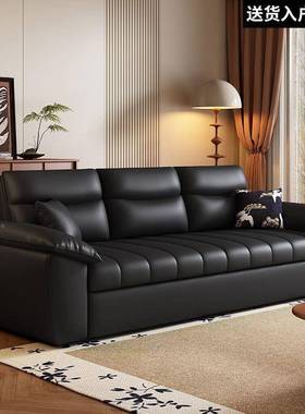 钢琴键发床猫抓皮客实用一体两用多功能可储户物折叠沙YOF发小沙