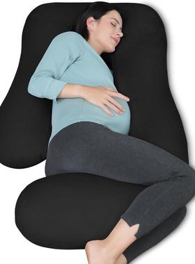 NQP能跨境工厂孕枕护腰睡枕托腹长条枕孕期侧卧抱枕可侧拆洗多枕