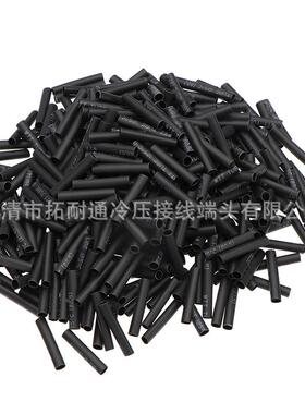 黑境厂GBF家800pcs焊锡环热跨缩接线端子盒装热缩中接管色管组套