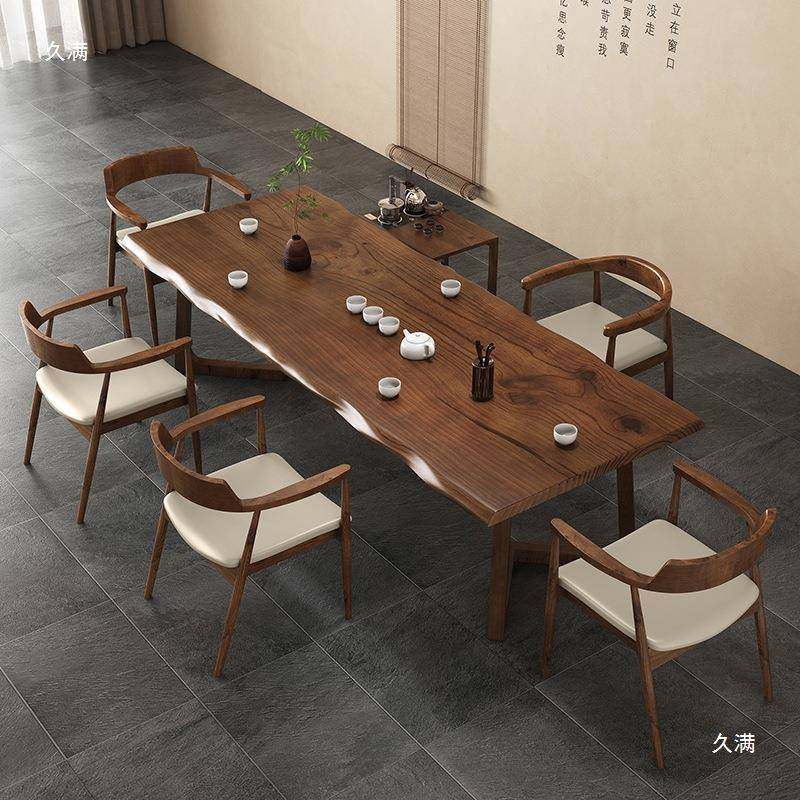 实木APL茶桌椅组全合大板茶台现代简约阳客厅家用茶几原木泡茶台,鲜花速递/花卉仿真/绿植园艺,其它园艺用品,淘宝优惠券,粉丝福利购,淘宝优惠卷