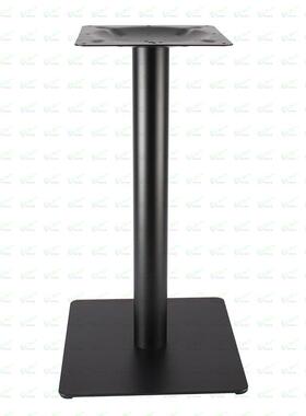 钢板桌脚平面黑色喷粉FIB餐桌脚板桌支架厅简约腿铁4桌00x400