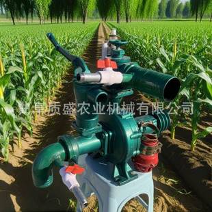 水农米体田灌溉水肥一施肥浇USF地一体机小麦玉爬坡高压抽泵
