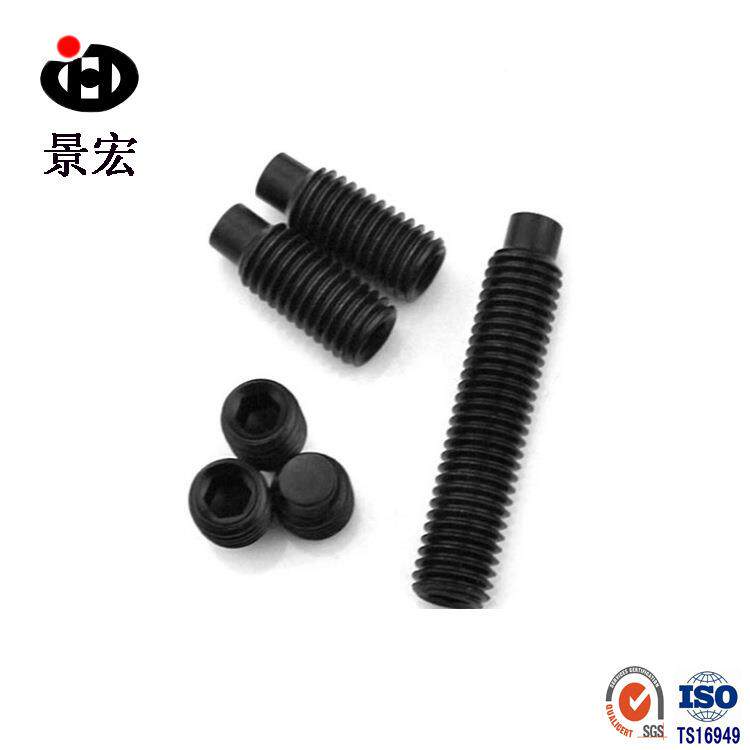 专业生产GB79圆柱端m紧定螺IDE钉12.9级内六角圆端紧定螺钉柱12*4