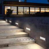 嵌入式 地脚防灯ld楼梯过DUM道阳台墙角灯酒别墅园店林景观户外e水