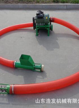 八场车式抽谷机双节PV软米管吸粮机全自动C农MDL用省力载抽麦机