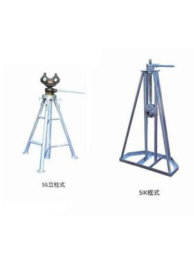 SIL-5A立柱式放GSZ线支架电力施工盘支架S线IL线5底框-式卷架