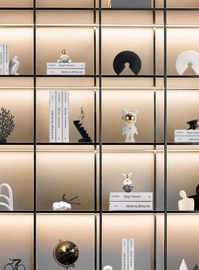 摆圩派饰品轻装工件书柜艺品办公新品套装工艺展品装饰软中式奢示