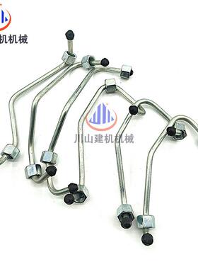 EEC140/EC10/C240/90BHEO2/D6E发动机高压油管柴油管挖掘机配2件