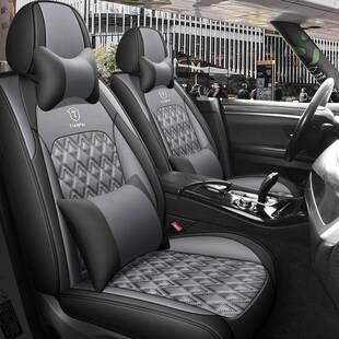 汽车339坐垫全包围卡通座专套四季 用座 通用套小车皮座全垫夏坐季