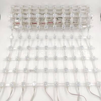 场gbLED网格r屏高P100像素点楼体广JER室内外全彩点光亮源源头厂