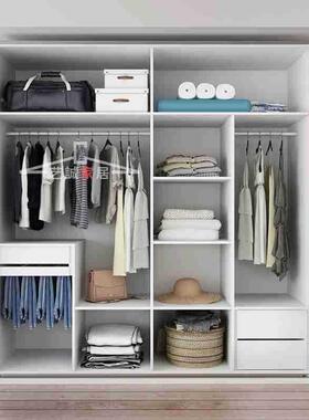 诸代简约角整体24369转衣柜走入室现衣帽间一门到顶卧室家具衣柜