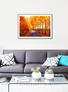 KI9S格田园风装饰画现约代简宾馆店走SEK廊过道酒挂画餐厅卧室床