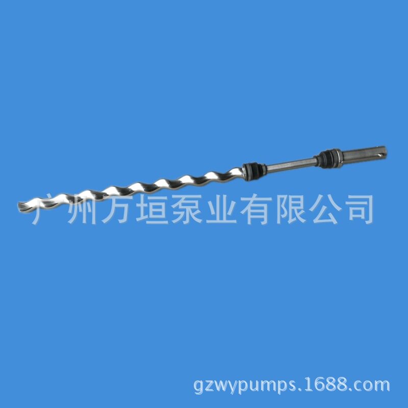 螺杆泵4级不锈钢2.4MPa转子