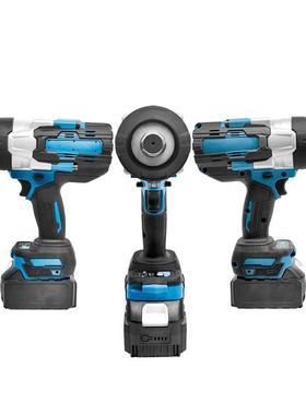 130电GES0汽大扭力电动扳手无刷锂专重型冲击风炮架子工修用套筒