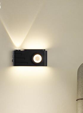 照RGQ相机灯廊磁吸充电壁过道梯走感应卧室床头客厅灯led楼磁吸安