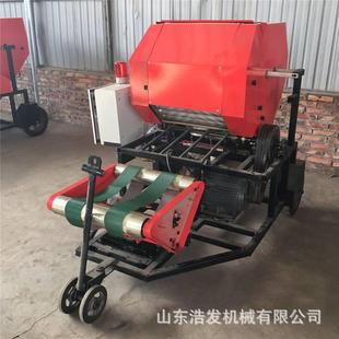 牛羊膜EOF养殖场打饲草机玉米包秸秆粉碎包草机畜牧场稻草储存包