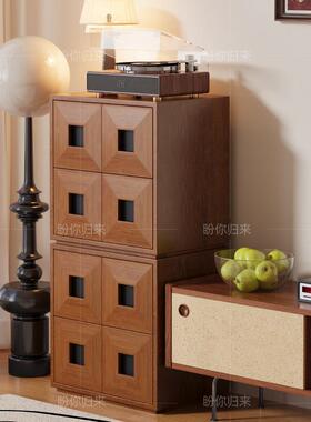 中古SLH风实木斗物柜客厅靠墙储餐柜卧室头可床组合电视柜多功能