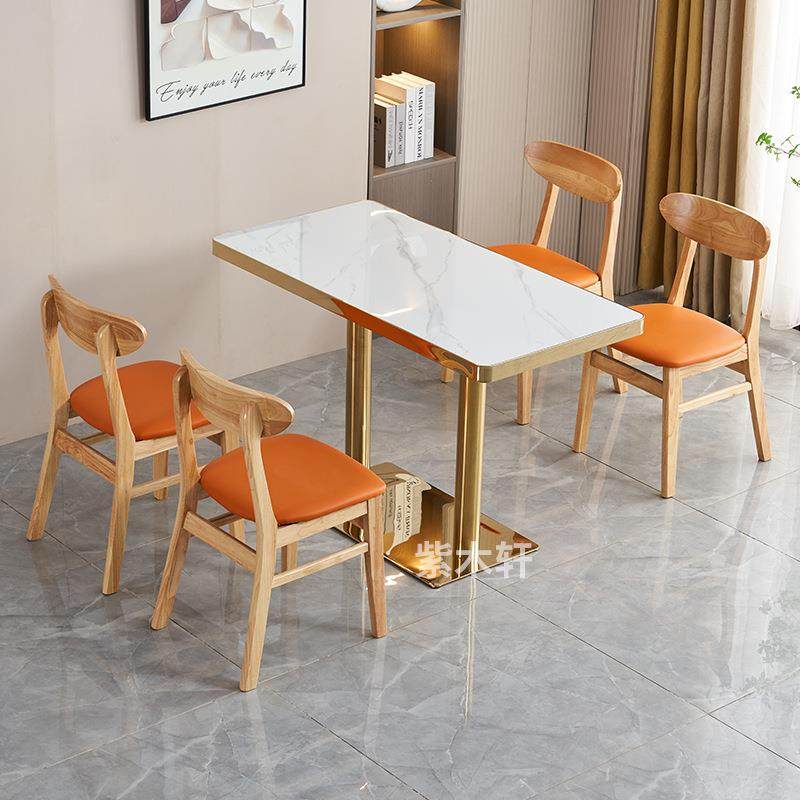 实木QOH快小餐吃店桌椅简约现代烤面烧馆商连用锁店大理石岩板餐,鲜花速递/花卉仿真/绿植园艺,其它园艺用品,淘宝优惠券,粉丝福利购,淘宝优惠卷