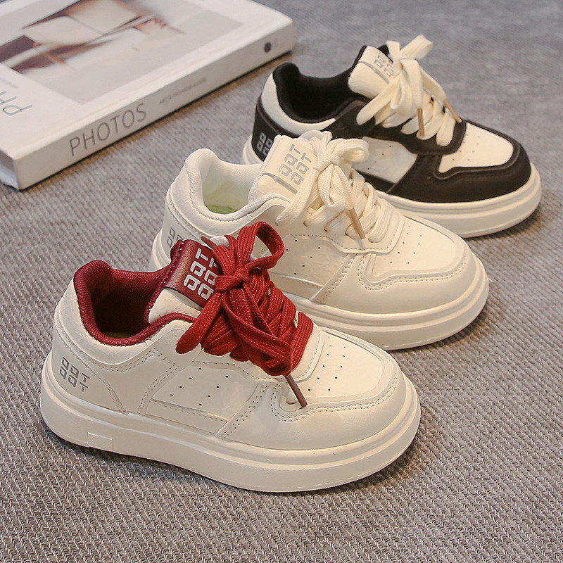 学生小白鞋2026春新款儿童时尚百搭亲子运动鞋中大童防滑透气板鞋,童鞋/婴儿鞋/亲子鞋,板鞋,淘宝优惠券,粉丝福利购,淘宝优惠卷