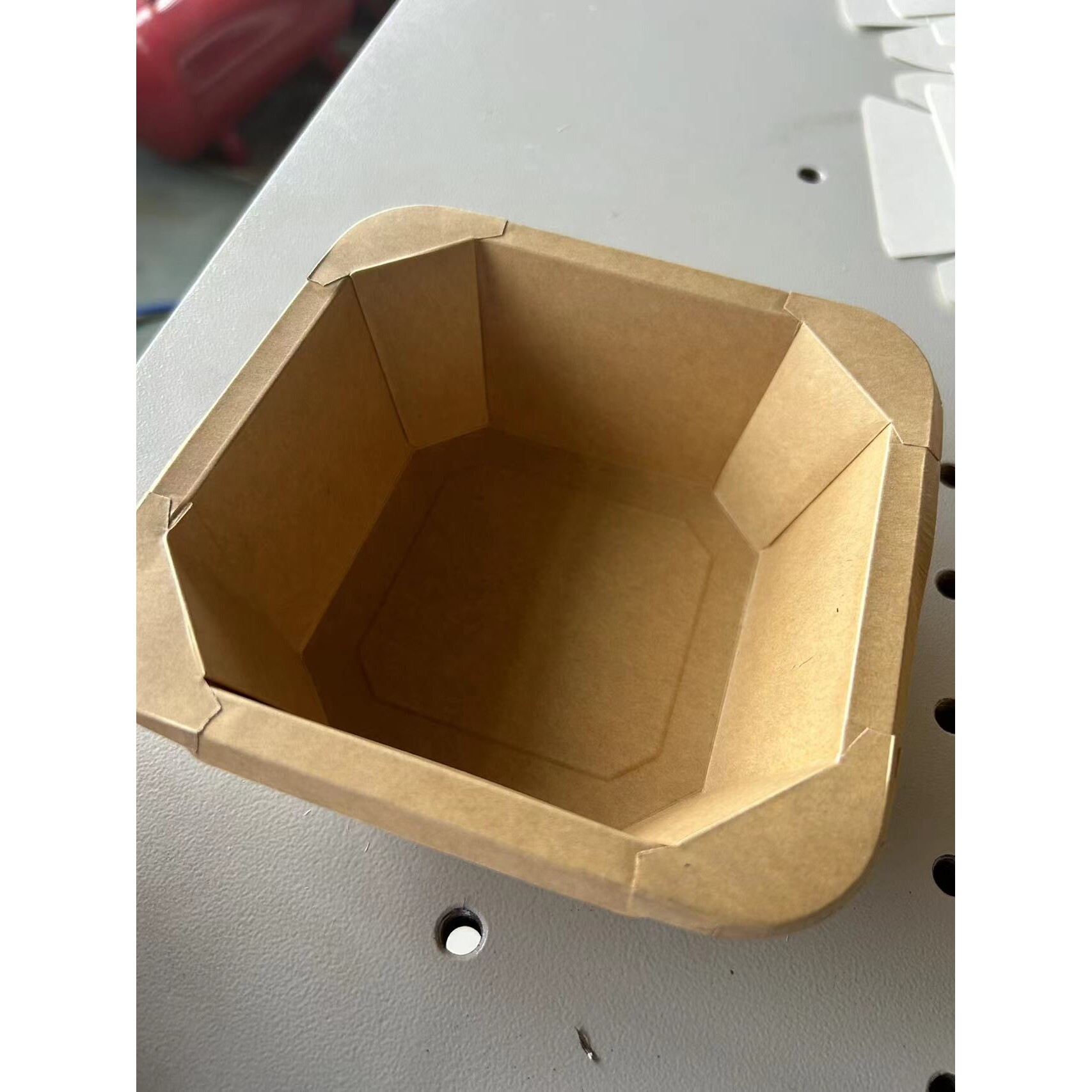 八角纸餐盒机热烫纸盒成型机 船盒 打包盒机 性能高速稳定
