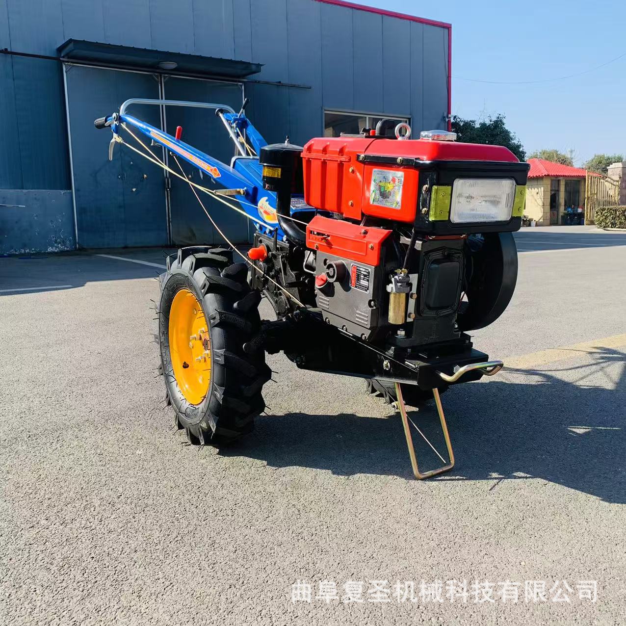 101底盘12马力柴油旋耕拖拉机