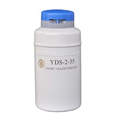 金凤牌YDS-2-35贮存型液氮生物容器2L小型液氮罐