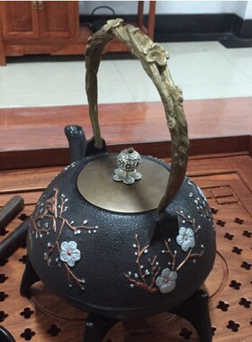 厂家直销 铁壶 茶壶 浇水壶 可刻字 四个套送包装