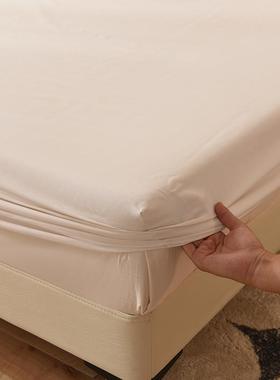 202新5款款母婴级床纯棉a类仅磨毛纯色CS6699-010单0床笠床罩加厚