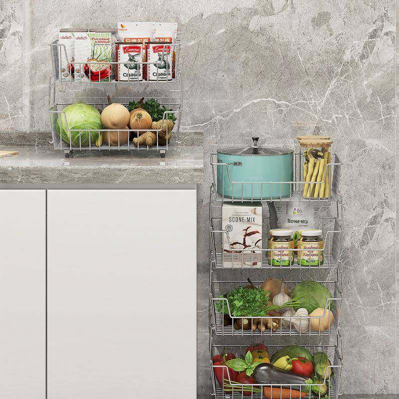 厨房K-55C落地置物架蔬菜纳304不锈钢多果层果蔬储架物筐收水篮架,厨房/烹饪用具,抹布架/厨房清洁收纳架,淘宝优惠券,粉丝福利购,淘宝优惠卷