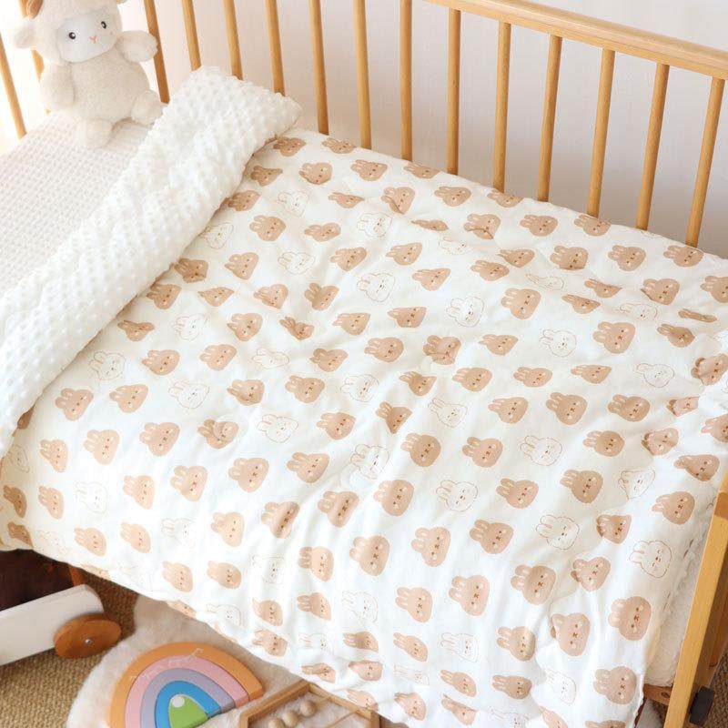 婴儿被纯棉针织新生儿宝宝被子季通用儿童豆小豆绒盖221109四毯子,婴童用品,被子/被芯,淘宝优惠券,粉丝福利购,淘宝优惠卷